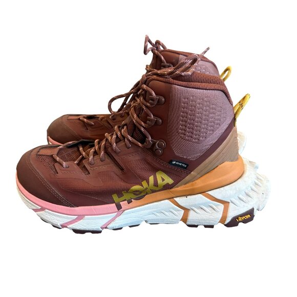Hoka One TenNine Hike GTX Hiking Boots Lace-Up Sneakers Outdoor Size 8 Women's - Picture 4 of 16